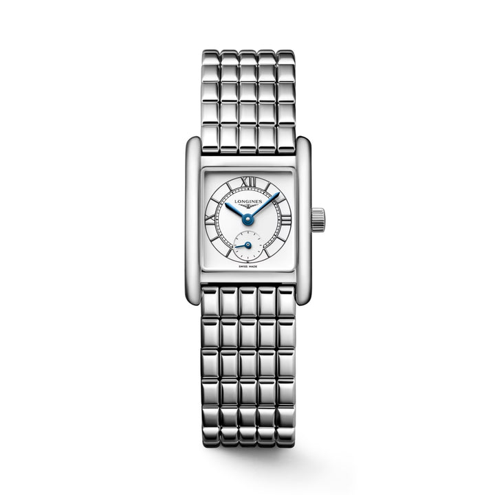 Longines watch Mini Dolcevite 21.5x29mm silver quartz steel L5.200.4.75.6