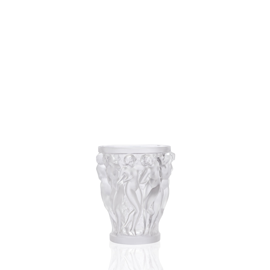 Lalique Vase Bacchantes farbloser Kristall 10547500