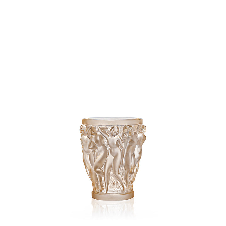 Lalique Vase Bacchantes SS Gold Glanz 10547600