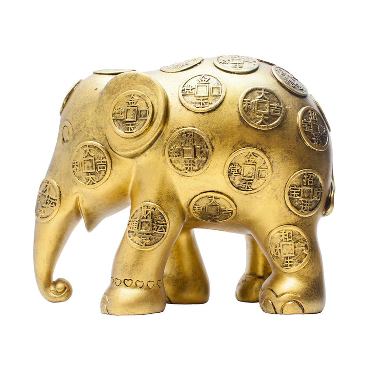 Elephant Parade elefante Lucky Coins 20cm Limited Edition 750 pezzi LUCKY COINS 20