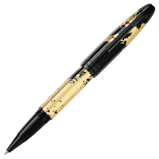 Montblanc roller Meisterst ⁇ ck Solitaire Calligraphy gold leaf 119689