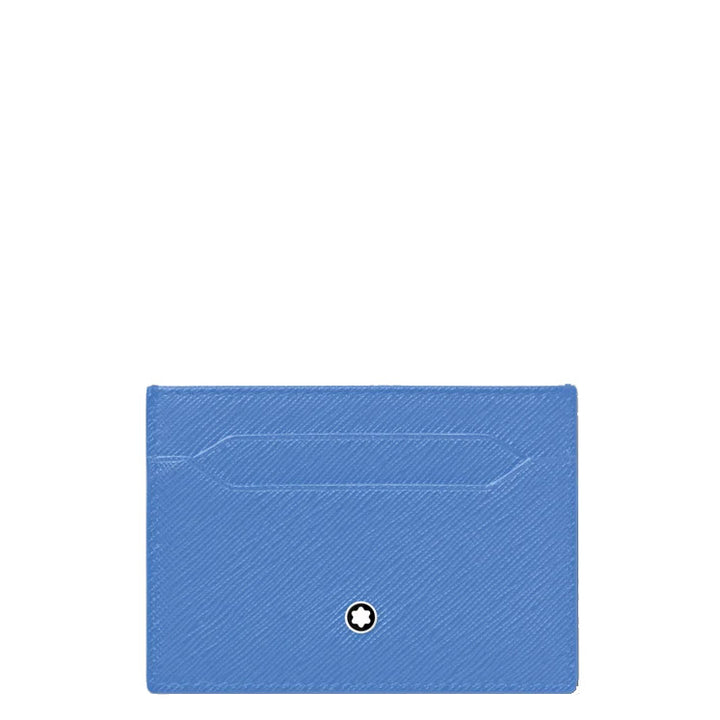 MONTBLANC CARD CARD 5 Sartorial Dusty Blue 198245 compartments