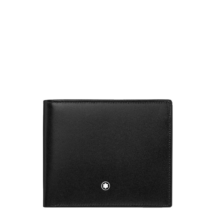 Montblanc Portefeuille Meisterst ⁇ ck 10 compartiments avec porte-monnaie noir 5524