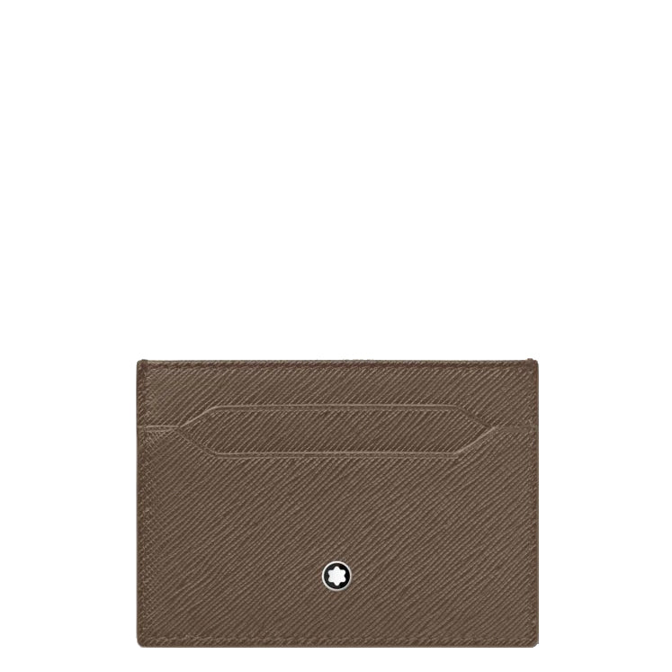 Montblanc Card Holder 5 Compartments Sartorial Brown 198243