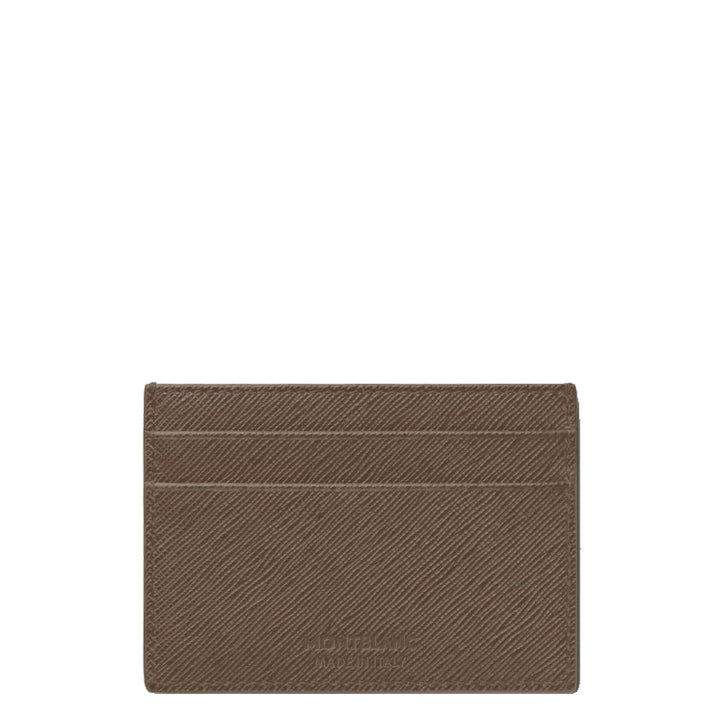 Montblanc Card Holder 5 Compartments Sartorial Brown 198243