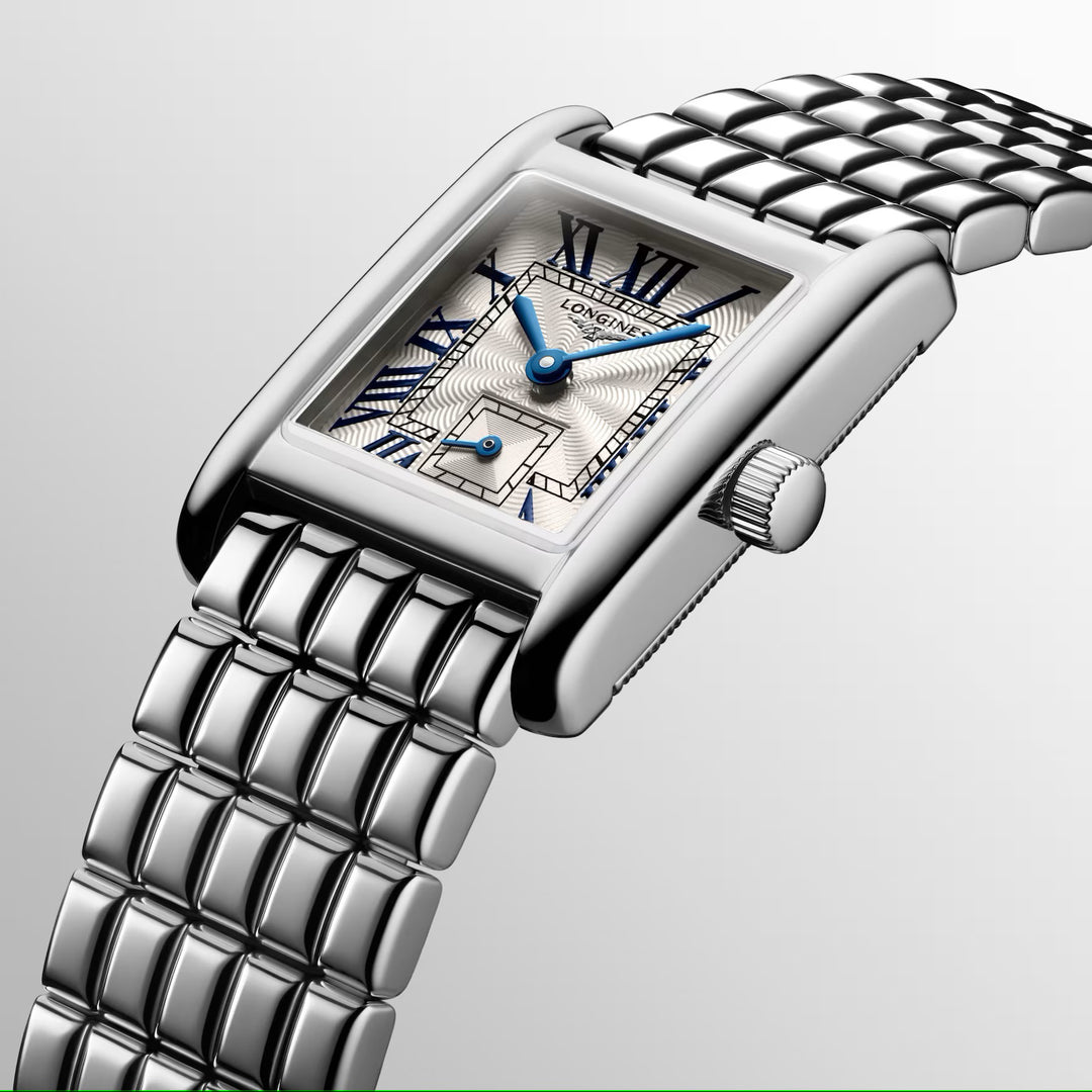 Longines watch Mini Dolcevite 21.5x29mm silver quartz steel L5.200.4.71.6