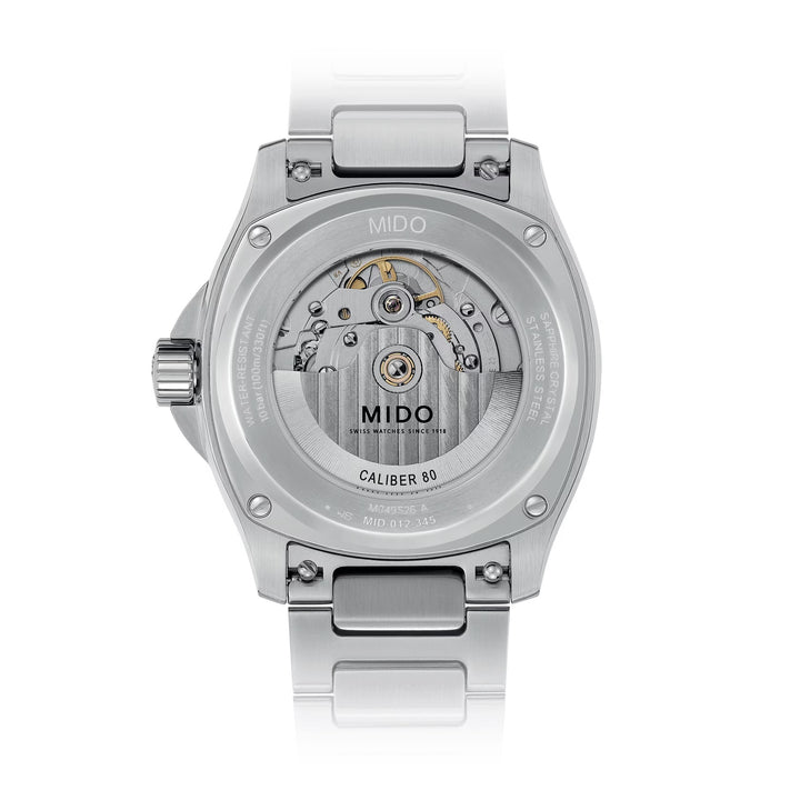 Mido Multifort TV watch big date 40mm blue automatic steel m049.526.11.041.00