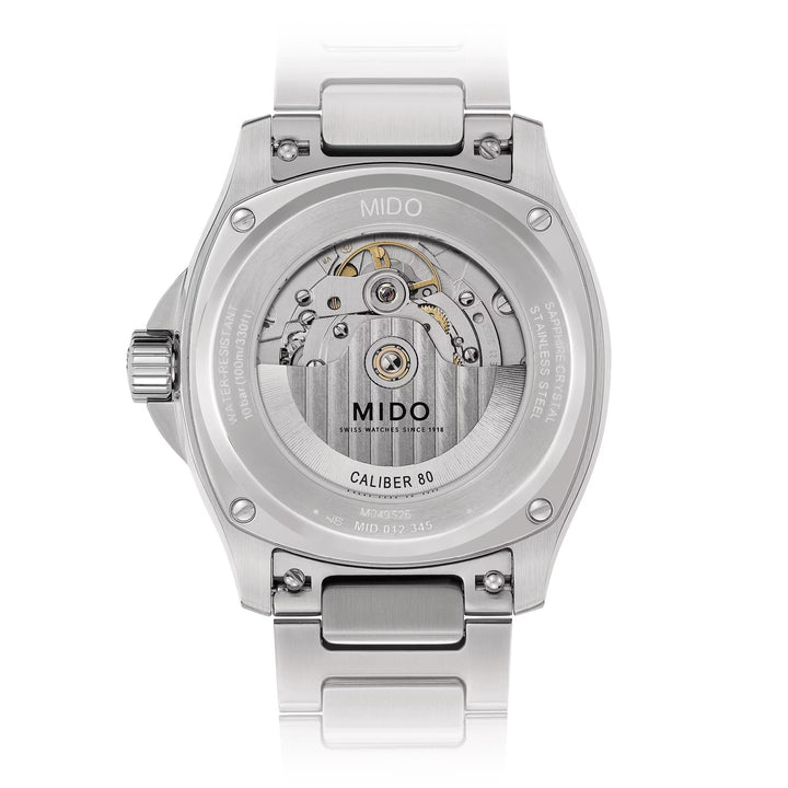 Mido watch Multifort TV Big Date 39x40mm automatic grey steel M049.526.11.081.00