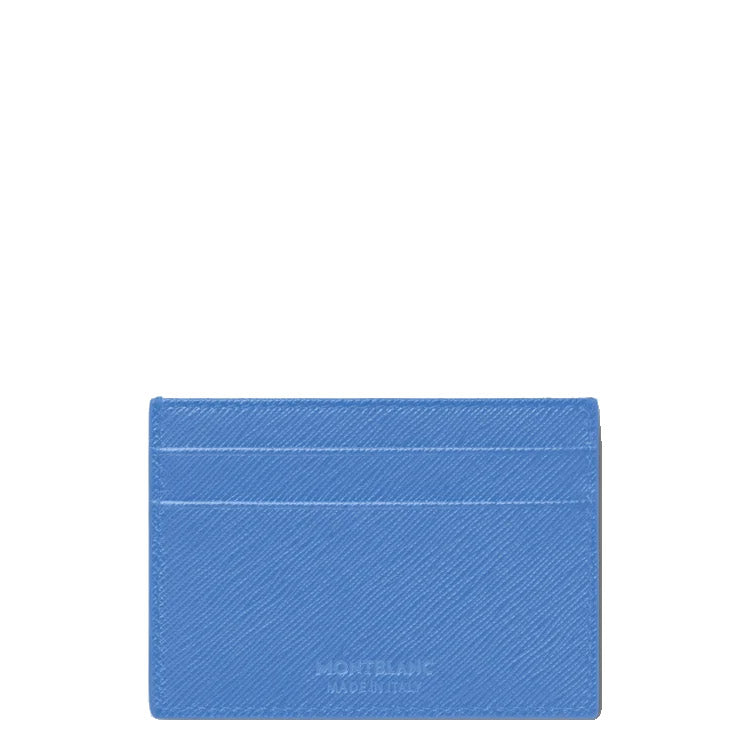 MONTBLANC CARD CARD 5 Sartorial Dusty Blue 198245 compartments