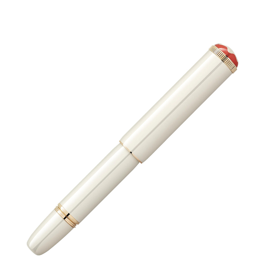 Montblanc Roller Heritage Rouge et Noir „Baby“ Special Ivory Edition 128122