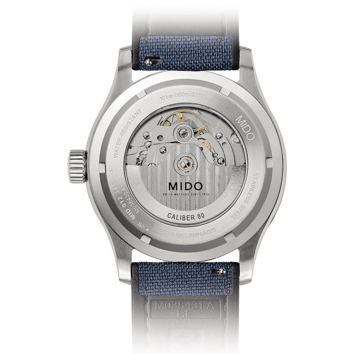 Mido MultiFort watch m 42mm Blue Automatic Steel M038.430.17.041.00