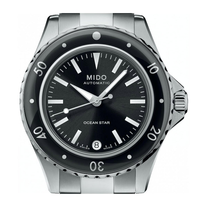 Mido Ocean Star 36.5mm Watch Automatic Black Steel M026.207.11.051.00