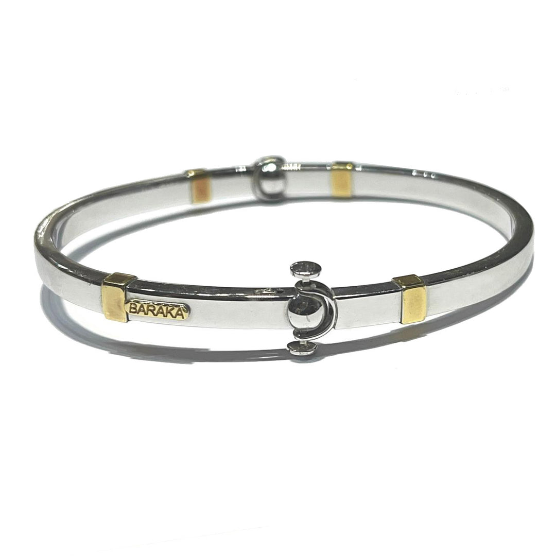 Barakà bracciale rigido manetta oro 18kt BR21044