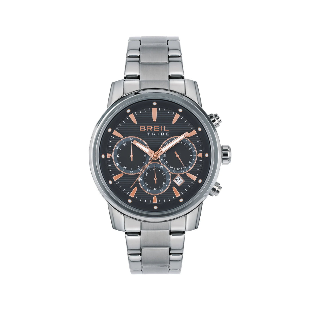 Breil Reloj Caliber Chrono 43mm gris acero de cuarzo EW0729