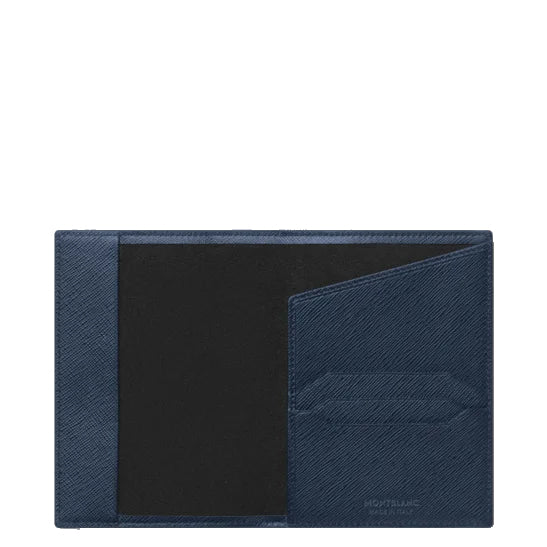 Montblanc custodia passaporto Sartorial Blu inchiostro 131733
