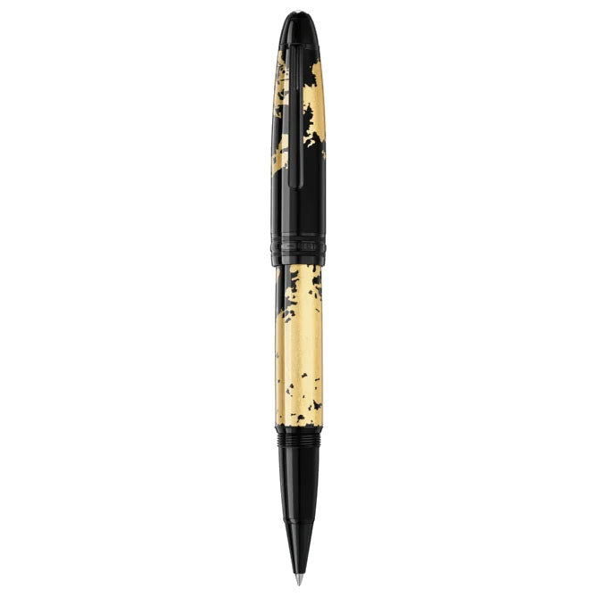 Montblanc roller Meisterst ⁇ ck Solitaire Calligraphy gold leaf 119689