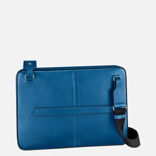 Montblanc Borsa par ordinateur Meisterst ⁇ ck Urbain bleu cobalt 124080