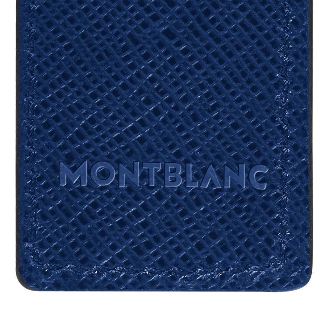 Montblanc astuccio per 1 strumento da scrittura Montblanc Sartorial blu 130820