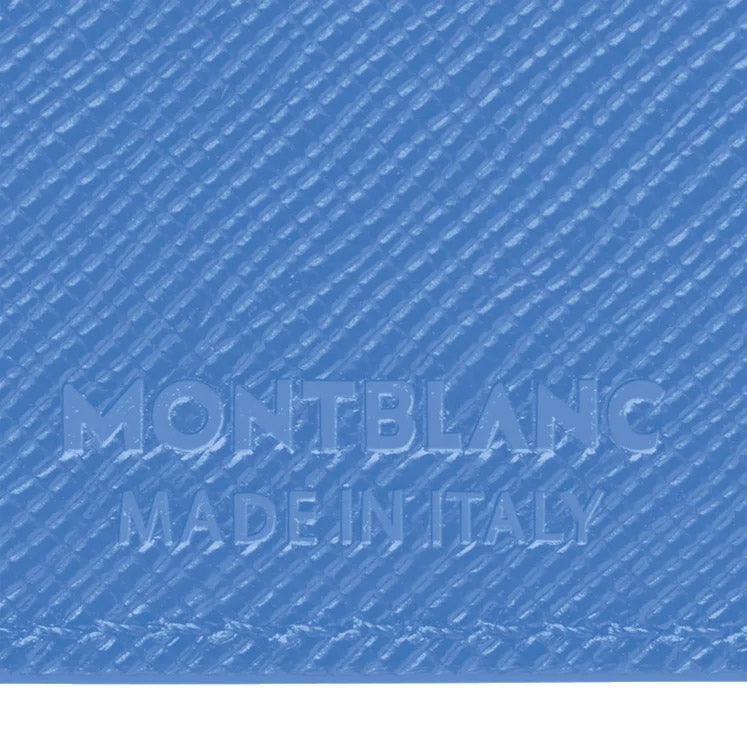 Carte de carte Montblanc 5 compartiments de bleu poussiéreux Sartorial 198245