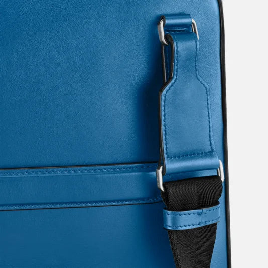 Montblanc Borsa par ordinateur Meisterst ⁇ ck Urbain bleu cobalt 124080