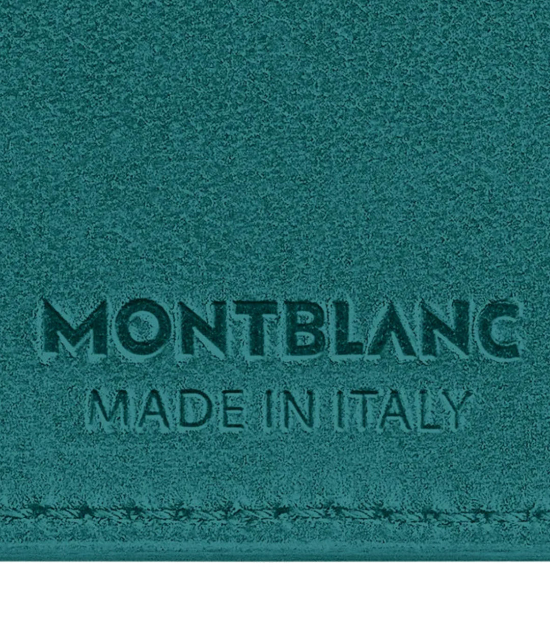 Montblanc porta carte 6 scomparti Extreme 3.0 Fern Blue 131772