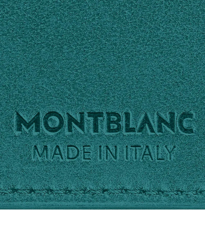 Montblanc porta carte 6 scomparti Extreme 3.0 Fern Blue 131772