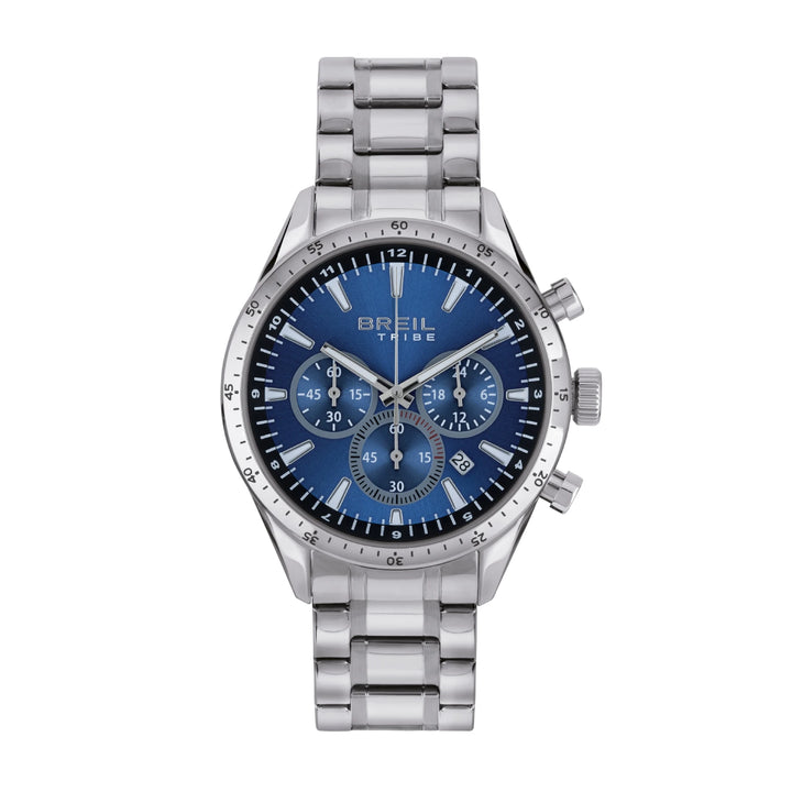 Breil Watch Jato Chrono 42mm Blue Quartz Steel EW0655