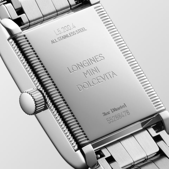 Longines watch Mini Dolcevite 21.5x29mm silver quartz steel L5.200.4.71.6
