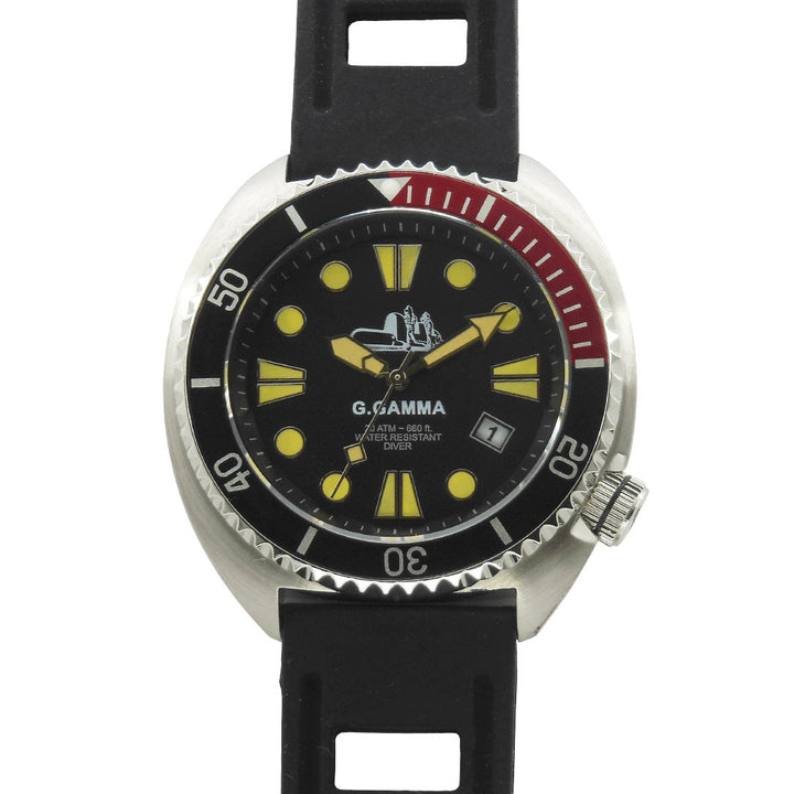 MEC orologio Gruppo Gamma B 200mt A.N.A.I.M. 45mm nero quarzo acciaio GAMMA 200-R