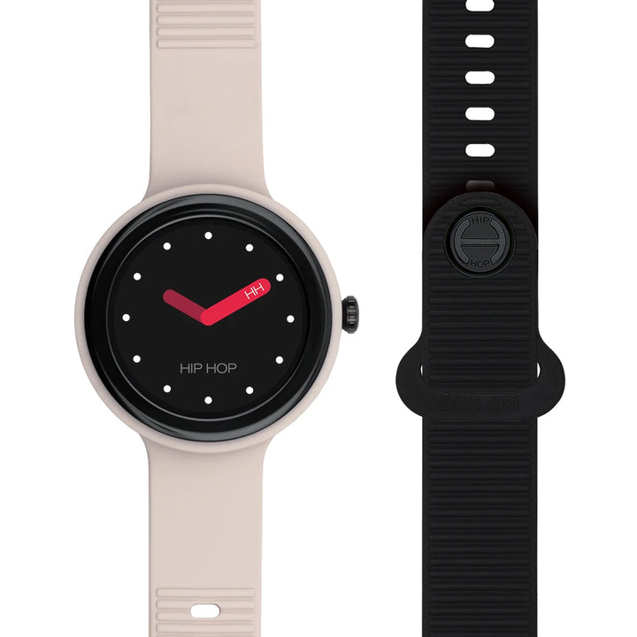 Hip hop pink smartwatch clock cipria/black hwu1193