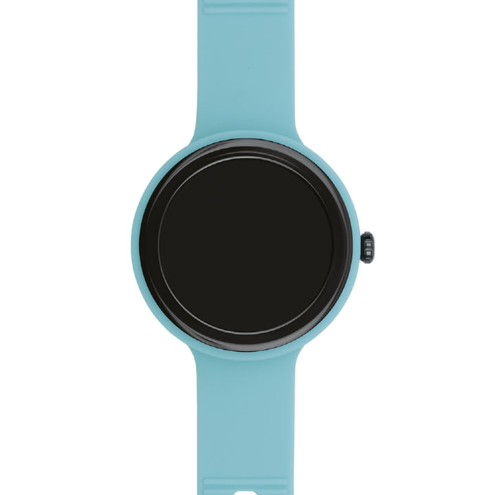 Hip hop turquoise smartwatch watch/black hwu1194