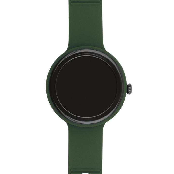 Hip hop military green/black smartwatch clock hwu1198
