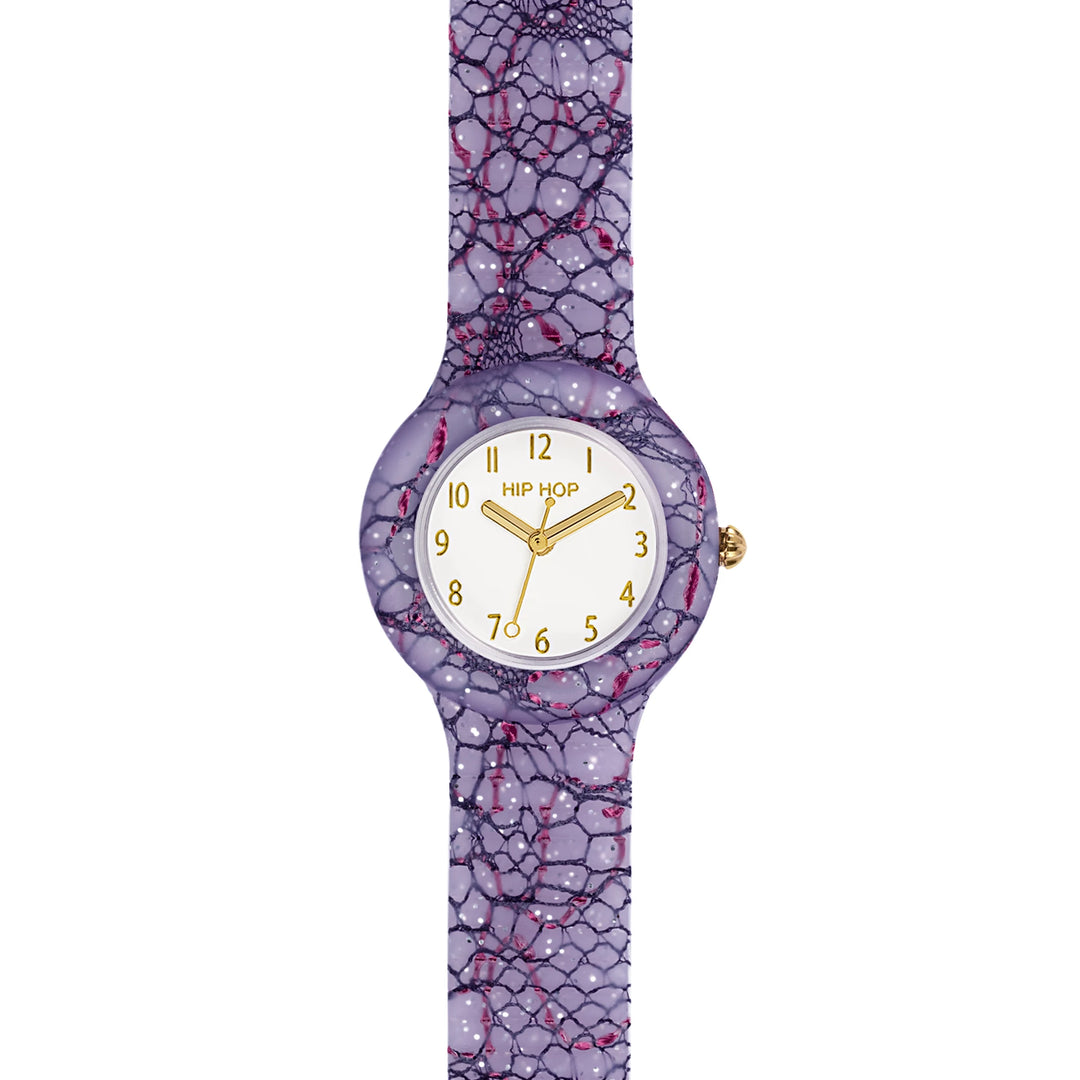 Hip Hop orologio PURPLE AND FUCSIA Lace collection 32mm HWU1224