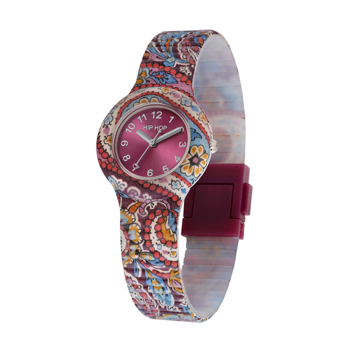 Hip Hop orologio BORDEAUX Paisley Collection 32mm HWU1241