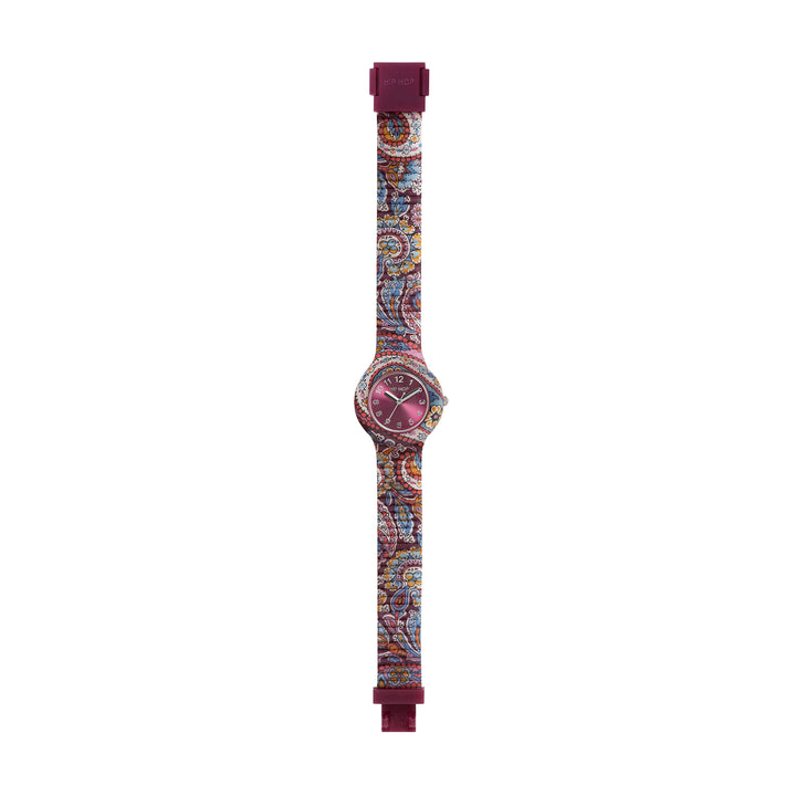 Hip Hop orologio BORDEAUX Paisley Collection 32mm HWU1241