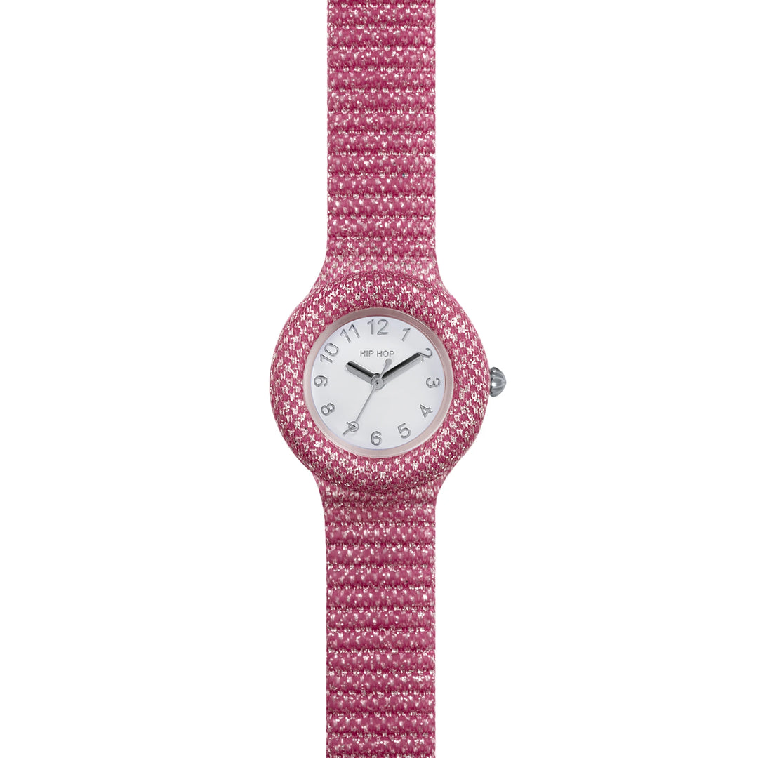 Hip Hop orologio FUCSIA Shimmer Crush collection 28mm HWU1245