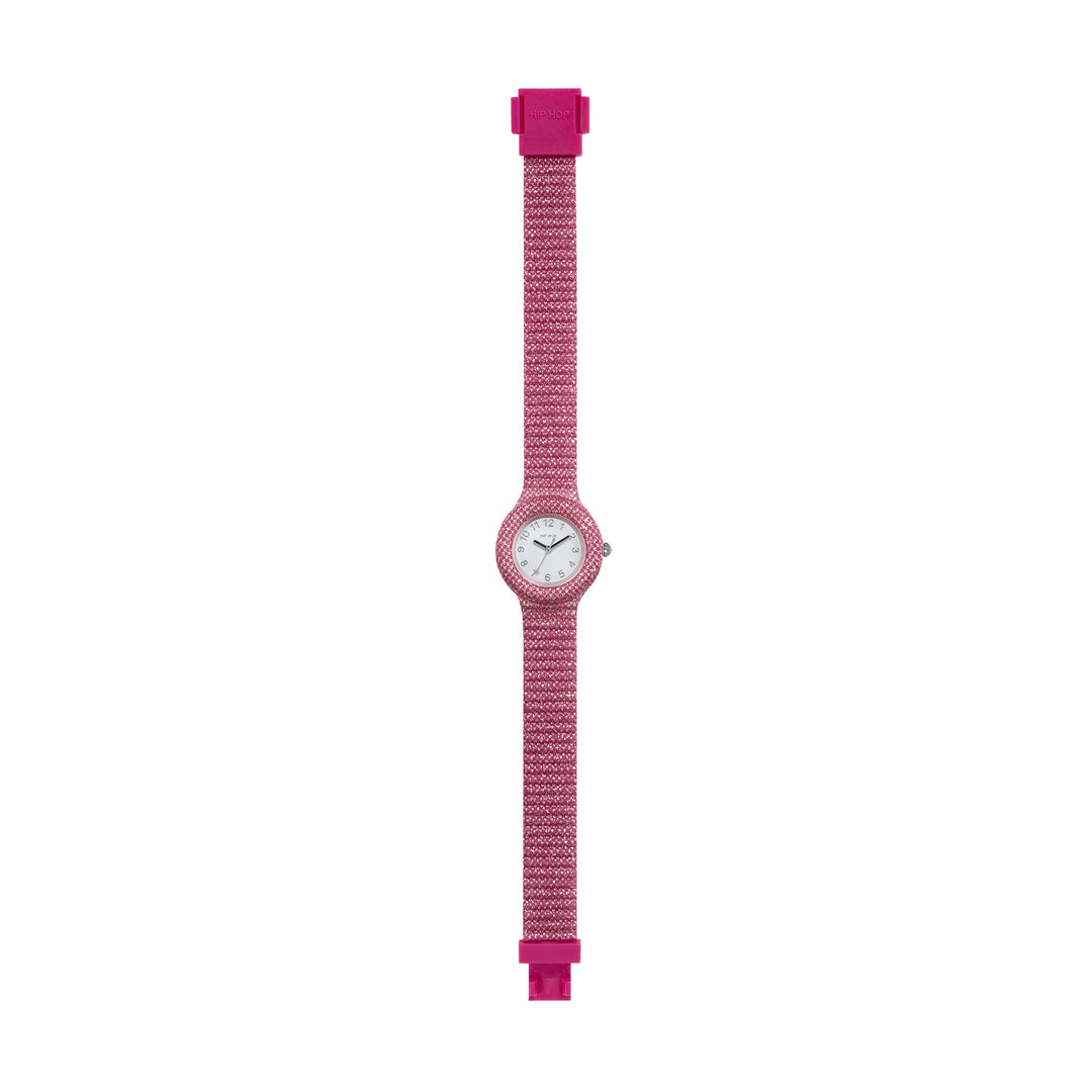 Hip Hop orologio FUCSIA Shimmer Crush collection 28mm HWU1245