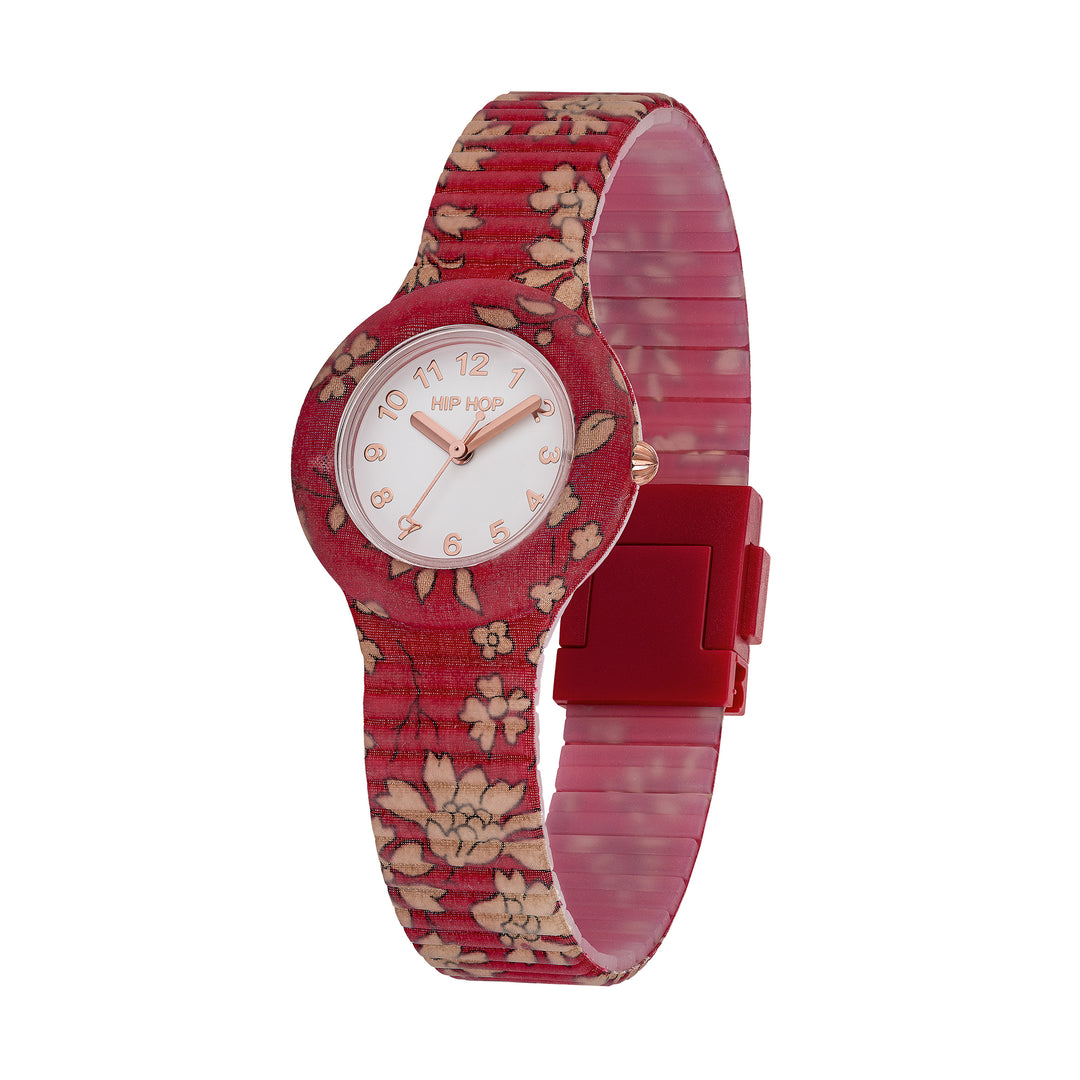 Hip Hop Red Winter Blossom Collection 32 mm HWU1248 Reloj