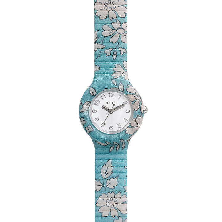 Hip Hop Light Blue Winter Blossom Collection 28 mm HWU1251 Reloj