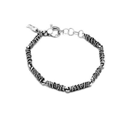 Giovanni Raspini Pulsera pequeña hilos de plata 925 11215