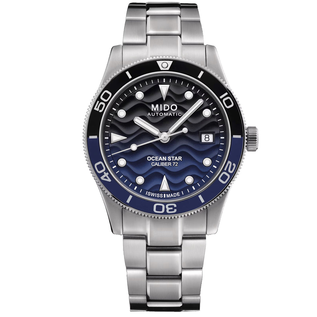 Reloj Mido Ocean Star 39mm azul acero automático M026.907.11.041.00