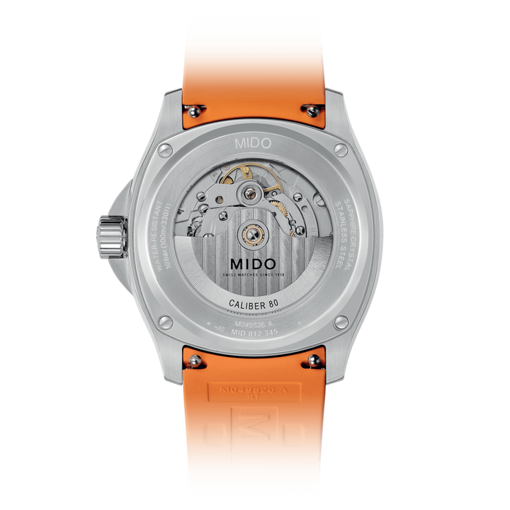 Mido Multifort TV watch big date 40mm gray automatic steel m049.526.17.081.00