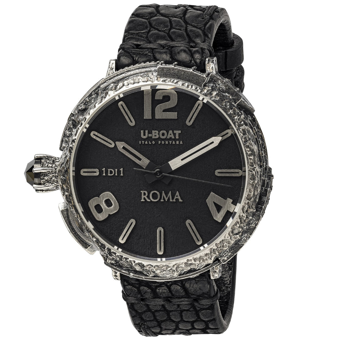 U-Boat Roma Special Edition 45mm Black Automatic Silver 925 RM925QR