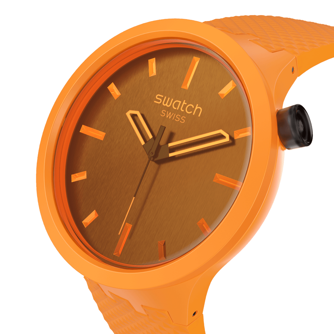 Swatch Crushing Orange Originals Big Bold 47mm SB05O102 watch