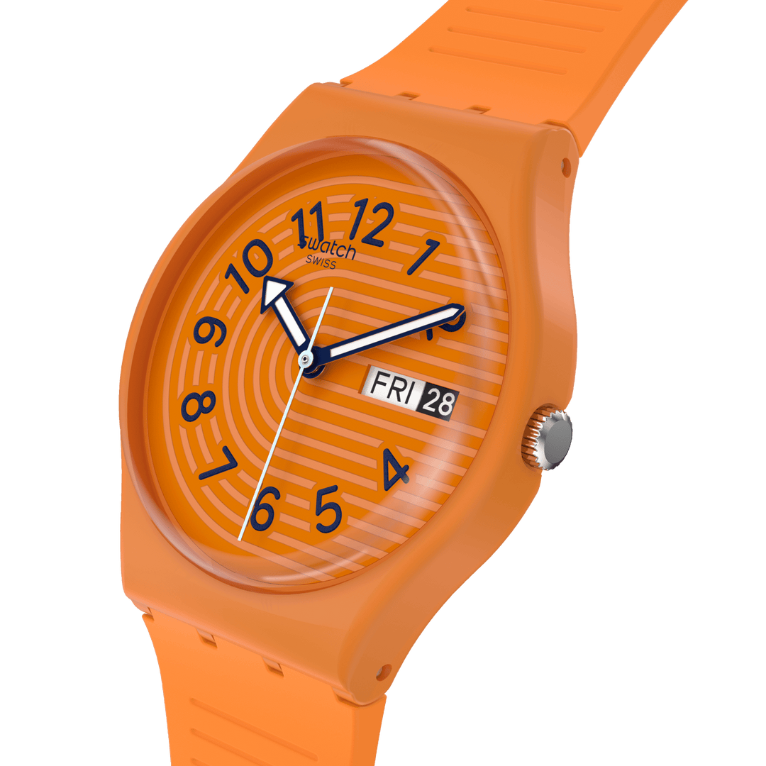 Swatch orologio TRENDY LINES IN SIENNA Originals Gent 34mm SO28O703