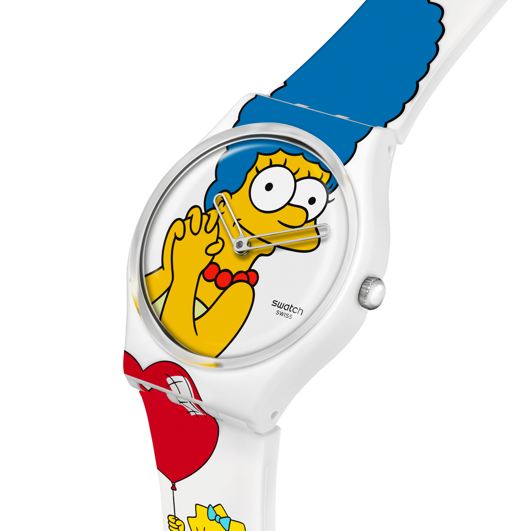 Swatch Best Watch. Mama. Immer. Die Simpson Collection Originals Gent 34mm SO28Z116