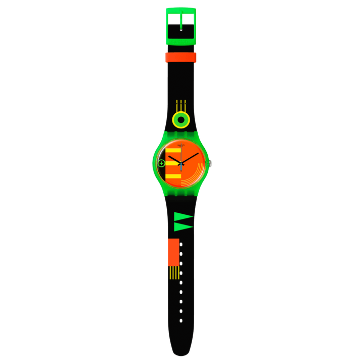 Swatch orologio NEON RIDER Originals Chrono 41mm SO29G106