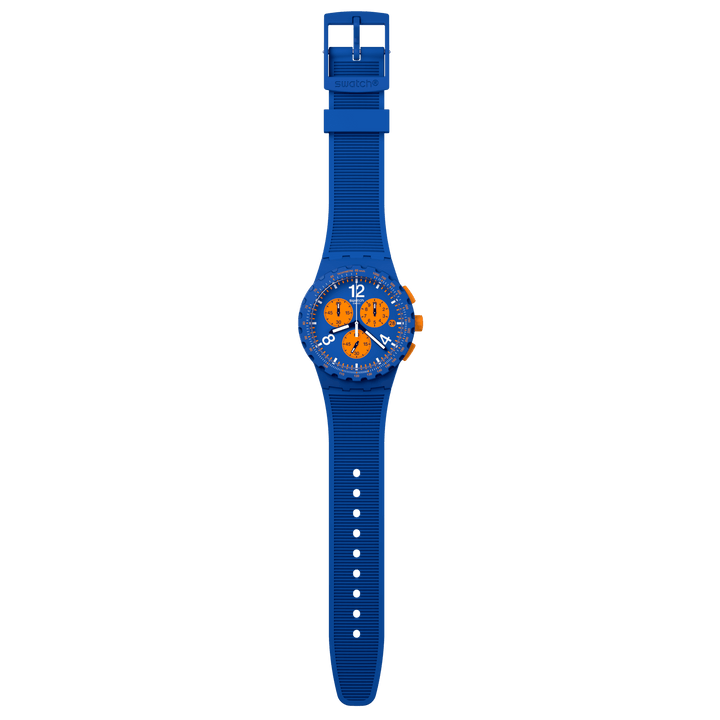 Montre Swatch PRIMARY BLUE Originals Chrono 42mm SUSN419