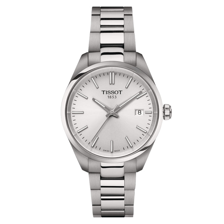 Tissot horloge acch 100 34 mm Silver Quartz Steel T150.210.11.031.00
