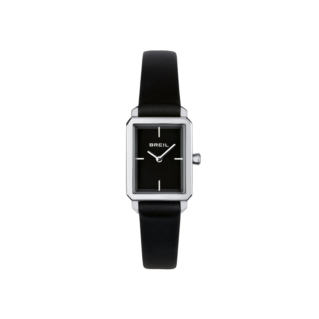 Breil watch Carré 20x24mm black quartz steel TW2025